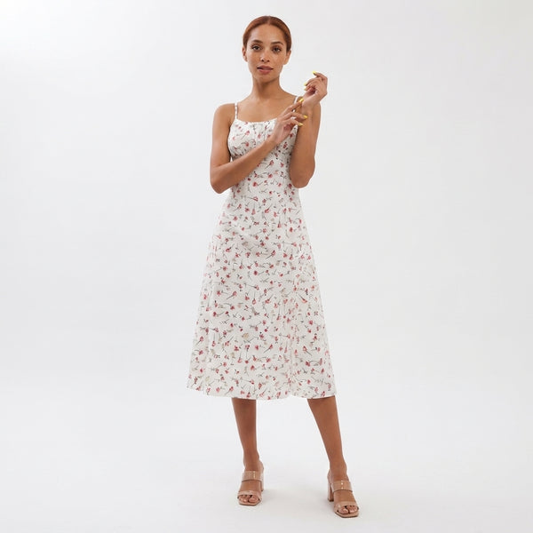 Santa Monica Slip Midi Dress