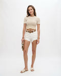 Textured Knit Crop Top