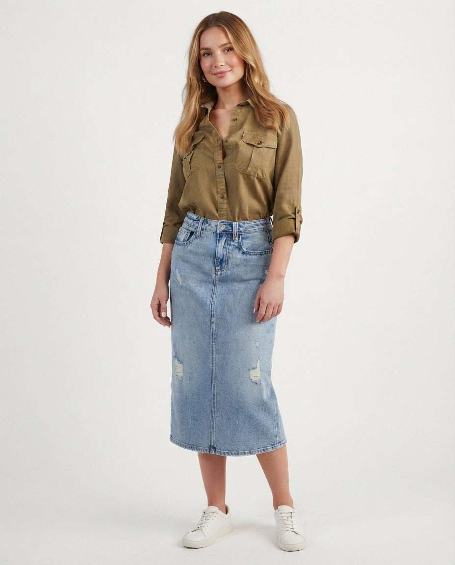 Button Down Utility Shirt