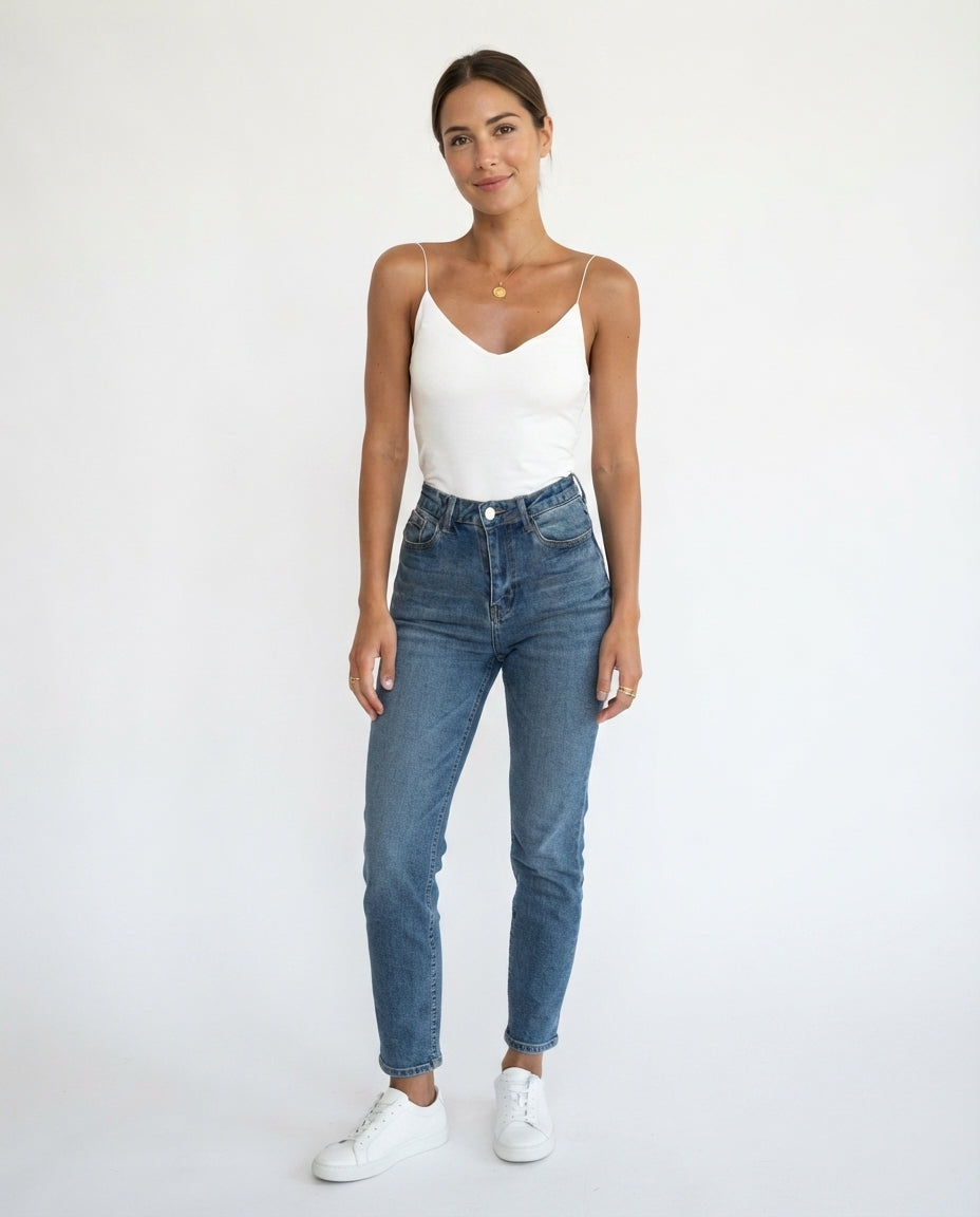 Satin V-Neck Cami
