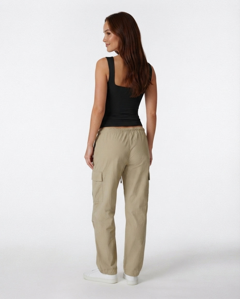 Square Neck Fitted Tank