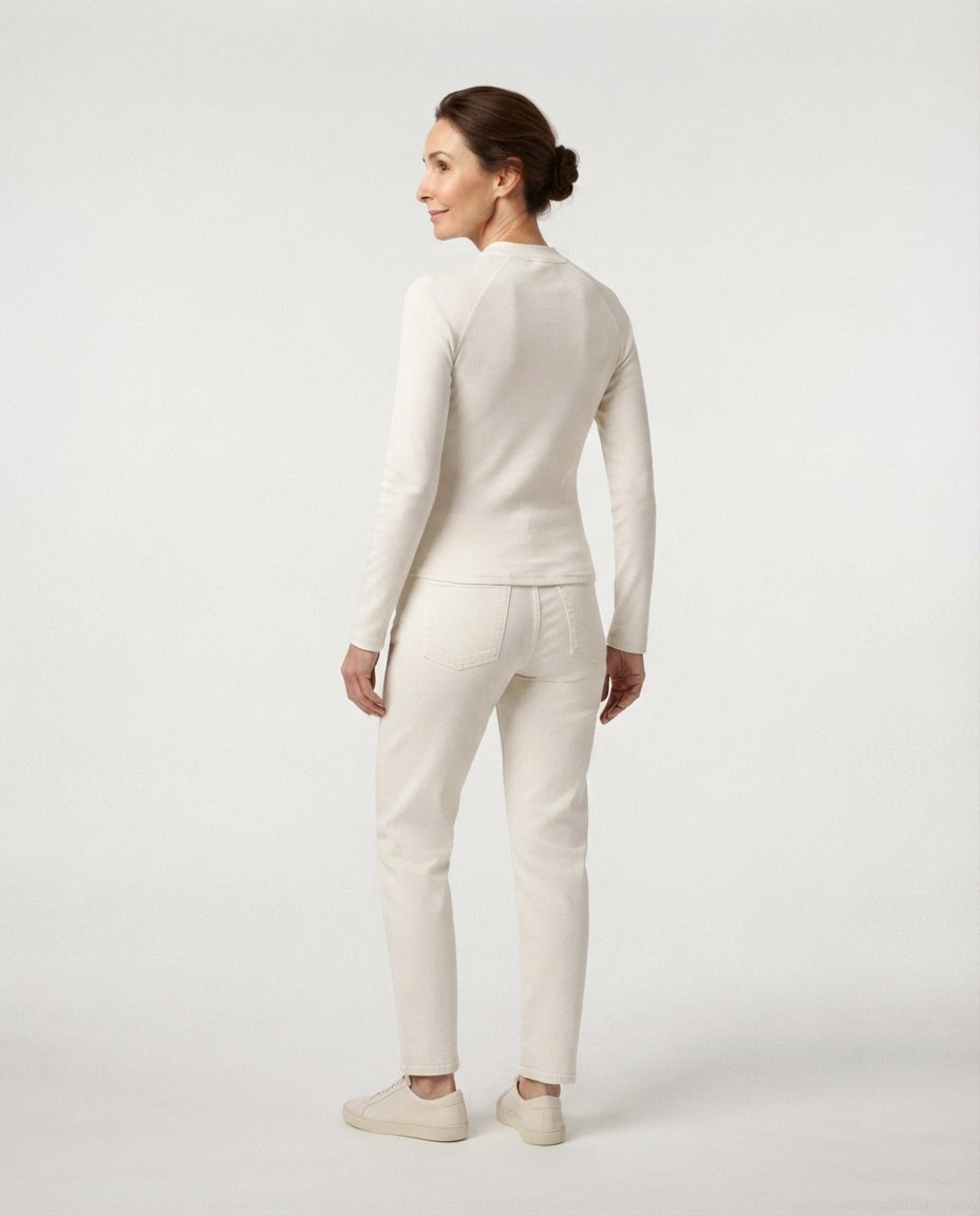Long Sleeve Raglan Crew Neck Tee