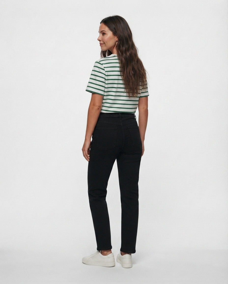 Striped Crew Neck T-Shirt
