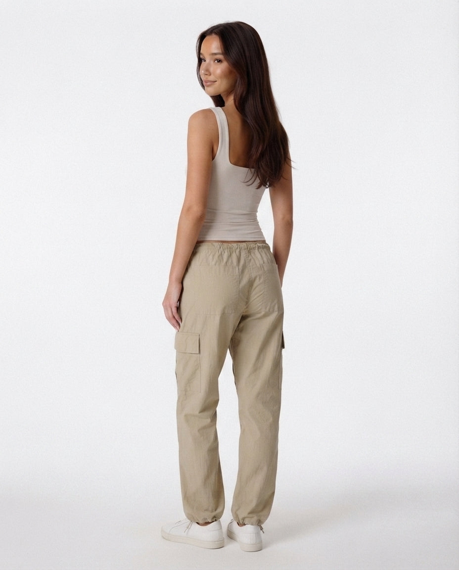 Square Neck Fitted Tank