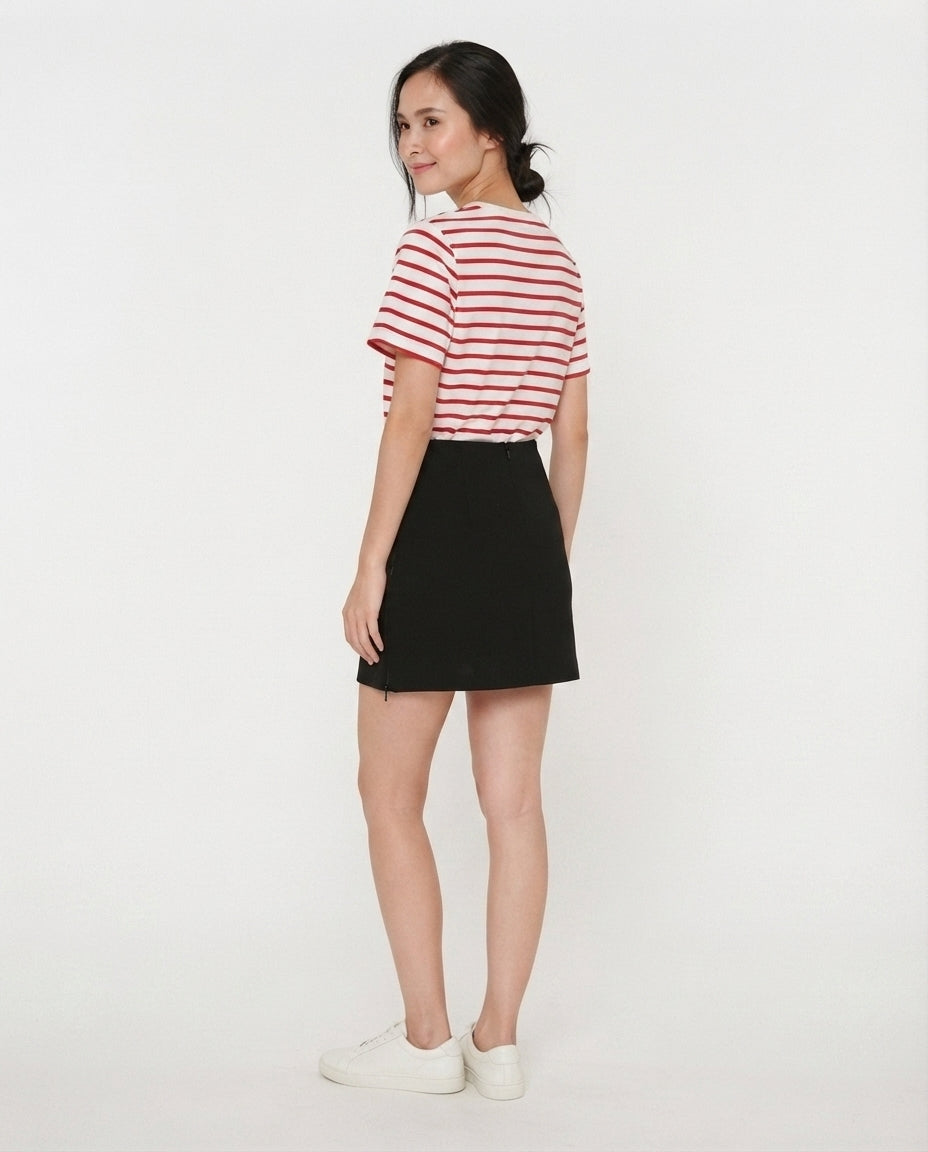 Striped Crew Neck T-Shirt