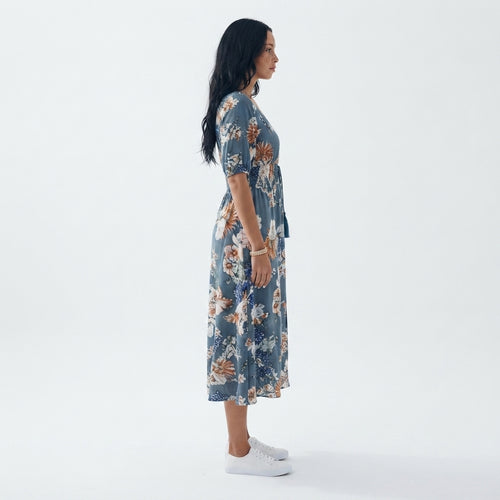 Santa Fe Bloom Boho Maxi