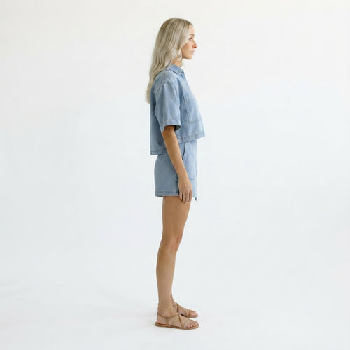 Venice Sunwashed Denim Co-Ord