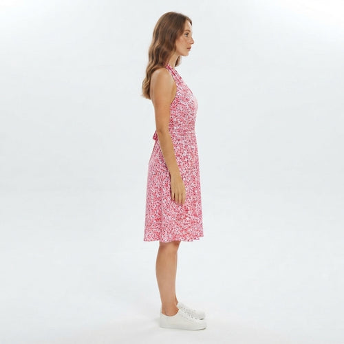 Cannes Blossom Halter Midi