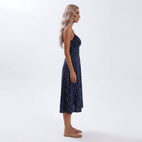 Hamptons Midnight Slip Midi