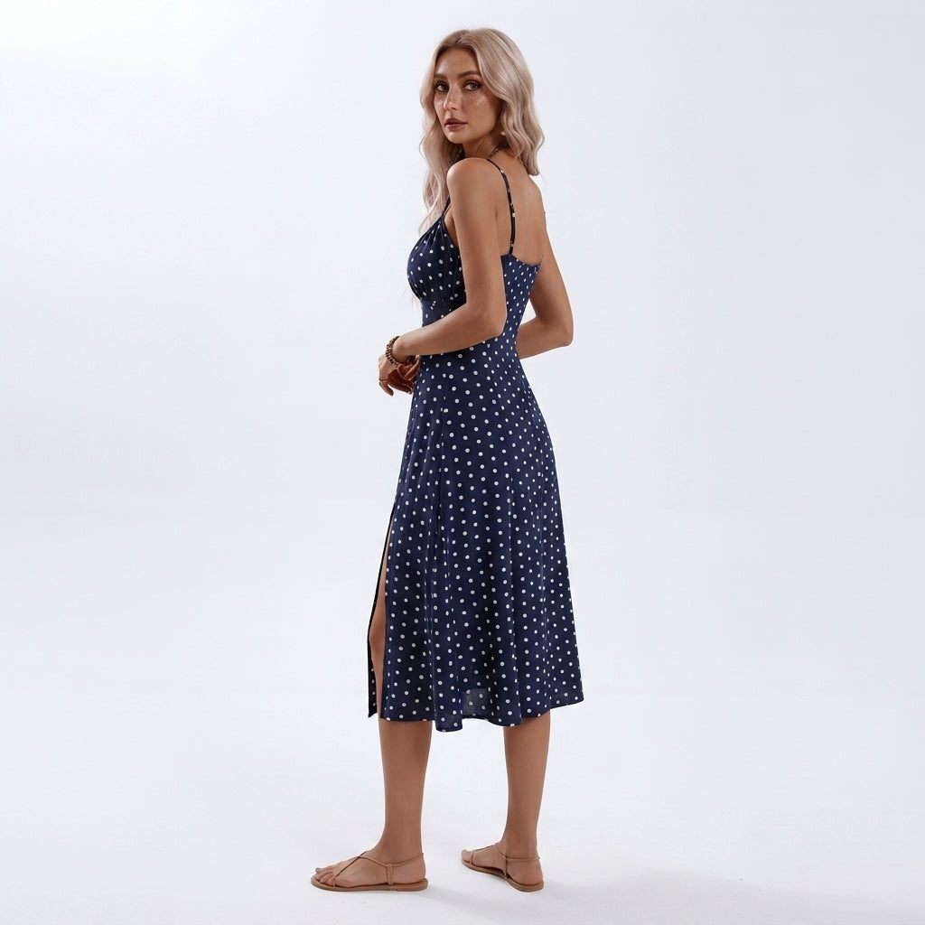 Hamptons Midnight Slip Midi