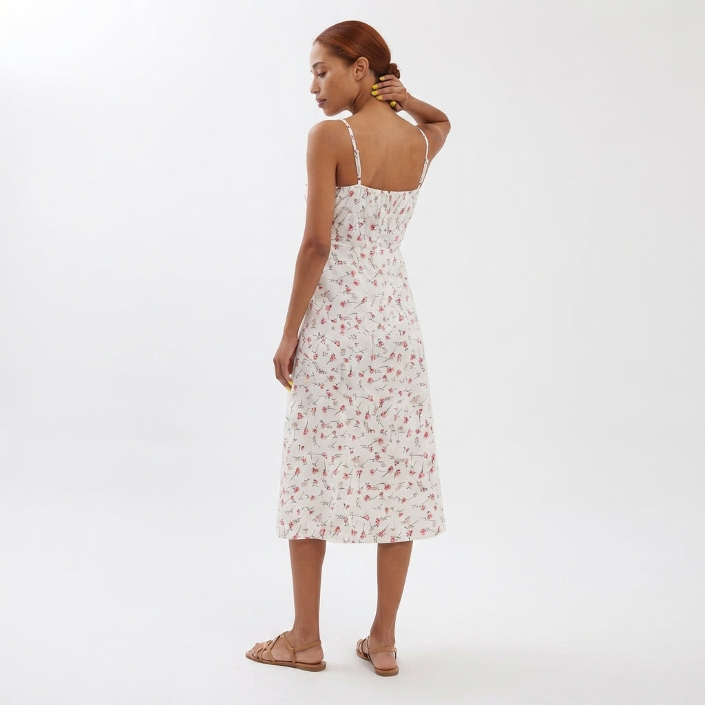 Santa Monica Slip Midi Dress