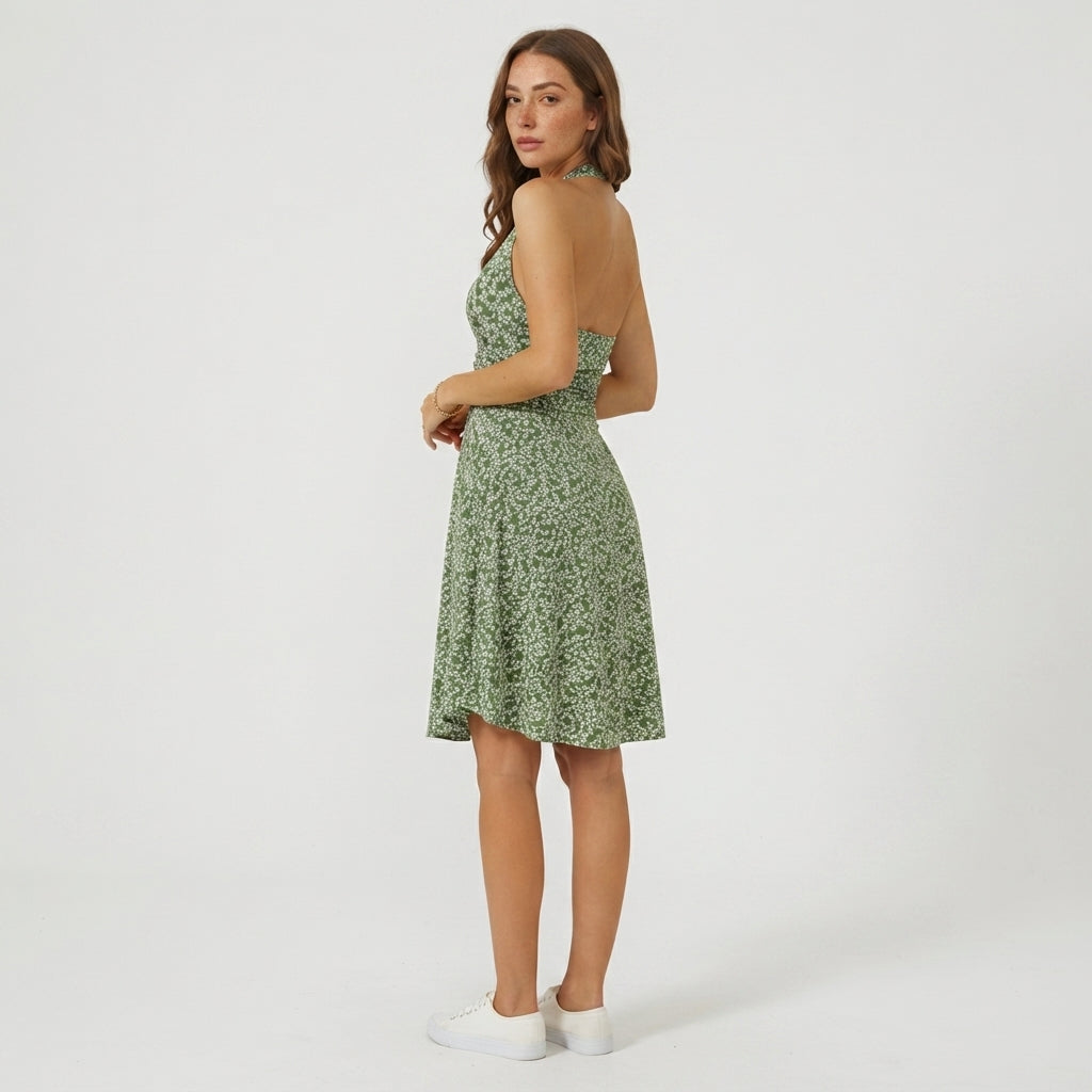 Sage Meadow Halter Midi