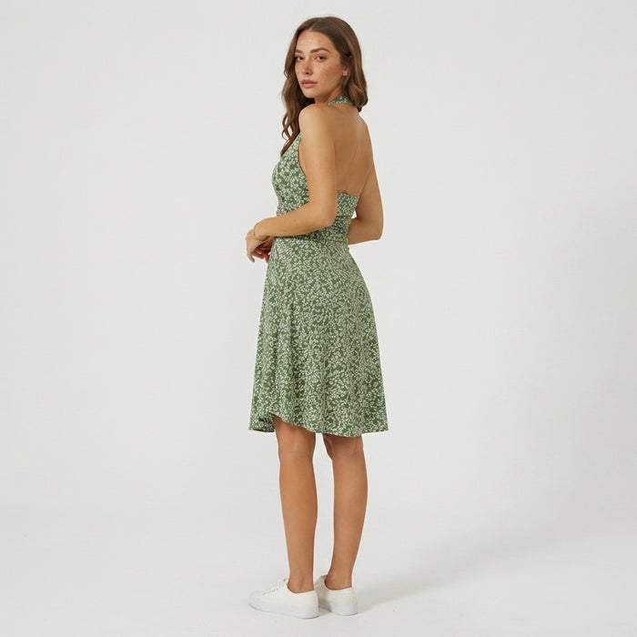 Sage Meadow Halter Midi