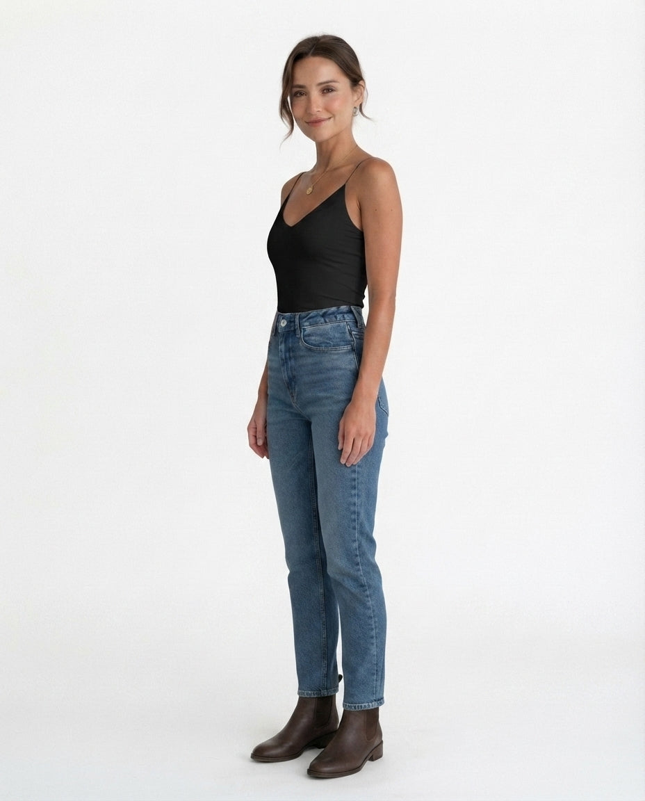 Satin V-Neck Cami