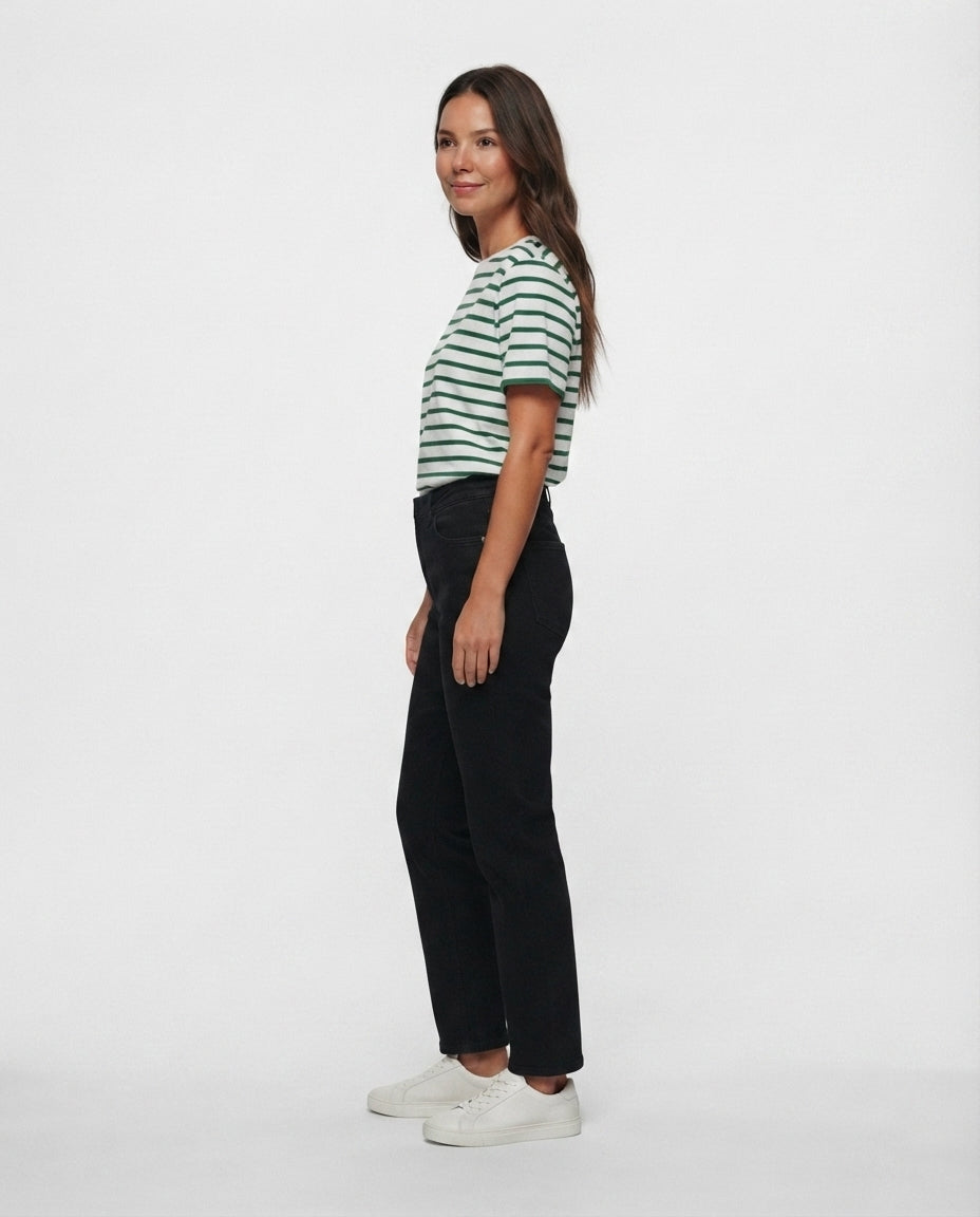 Striped Crew Neck T-Shirt