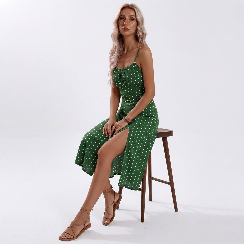Charleston Garden Slip Midi