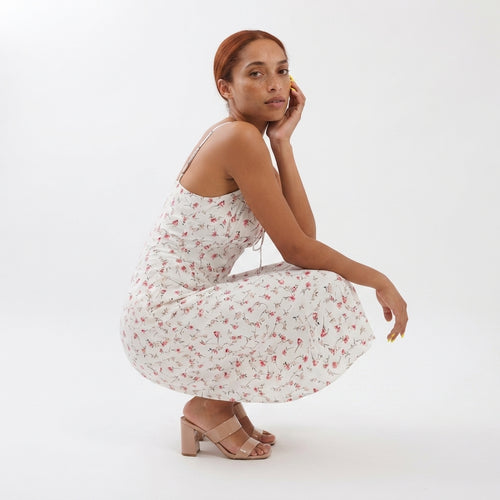 Santa Monica Slip Midi Dress