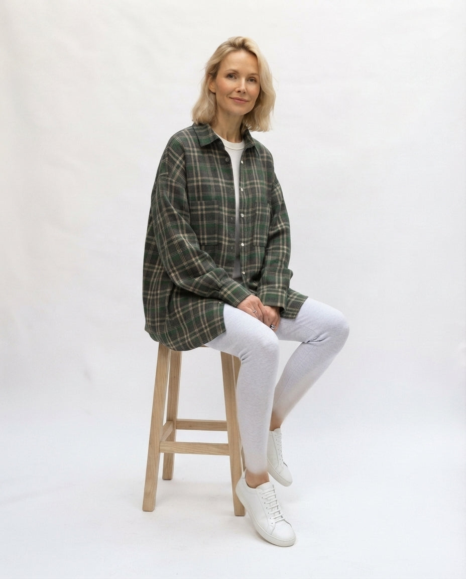 Oversized Button Down Shirt