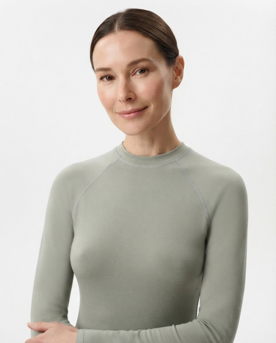 Long Sleeve Raglan Crew Neck Tee