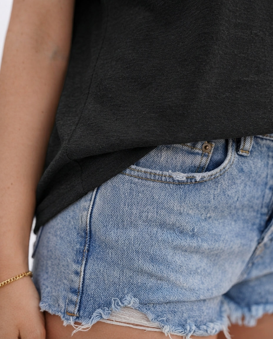 V-Neck Short Sleeve Tee