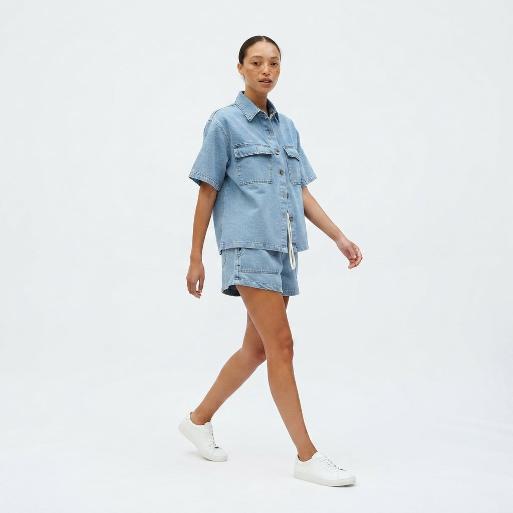 Malibu Denim Resort Set