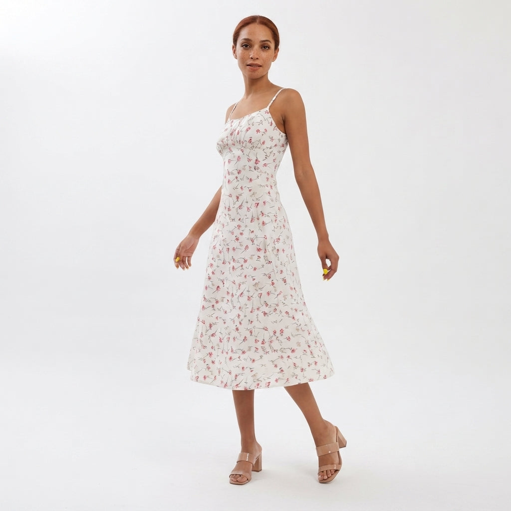 Santa Monica Slip Midi Dress