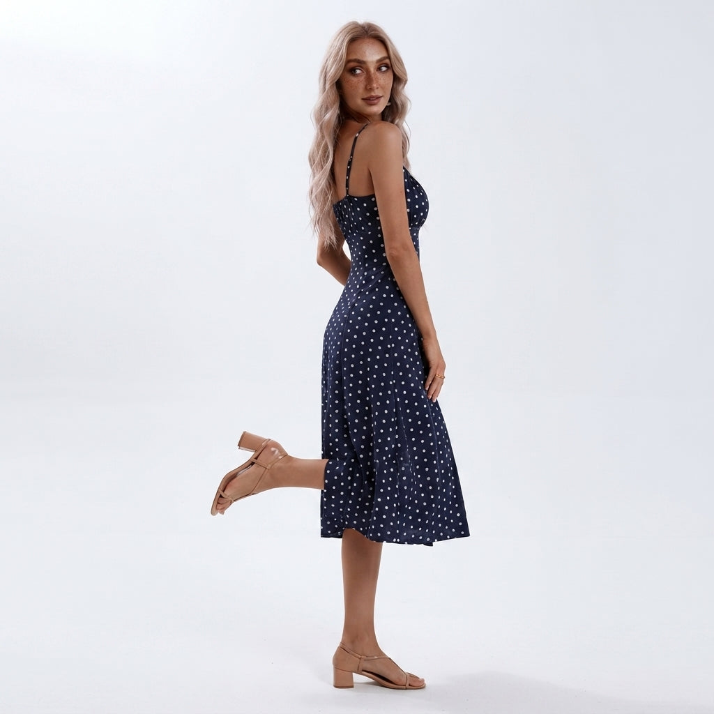 Hamptons Midnight Slip Midi