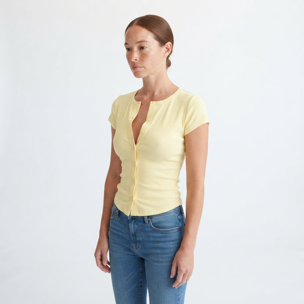 Malibu Butter Rib Tee