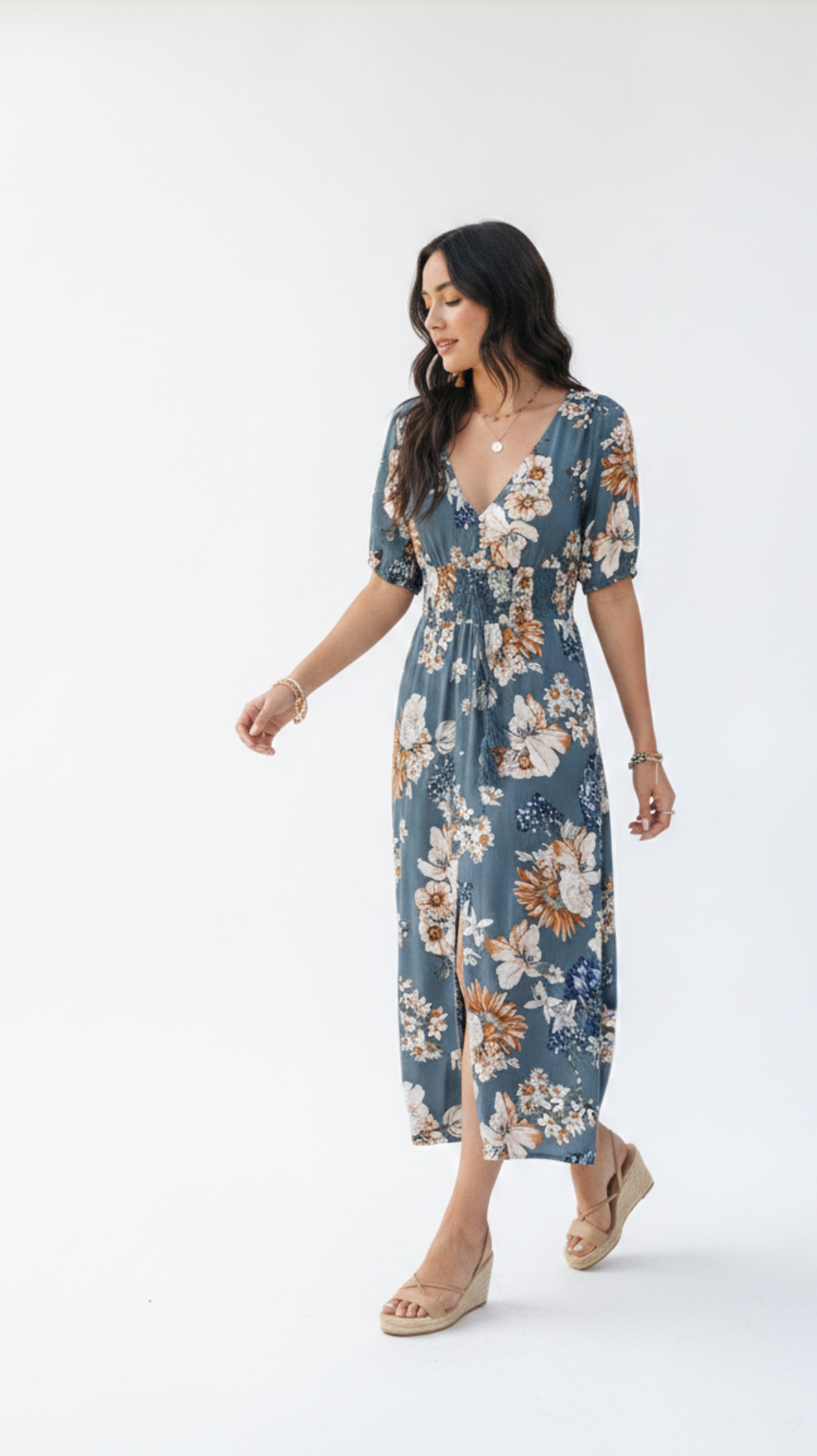 Santa Fe Bloom Boho Maxi