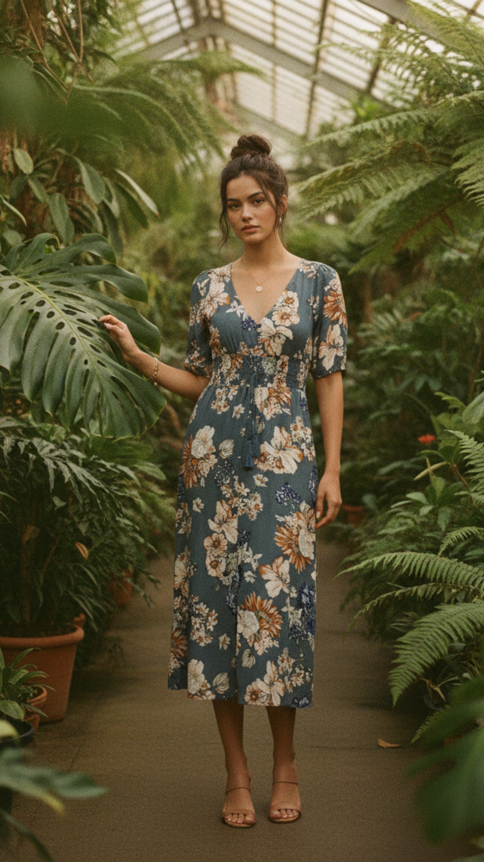 Santa Fe Bloom Boho Maxi