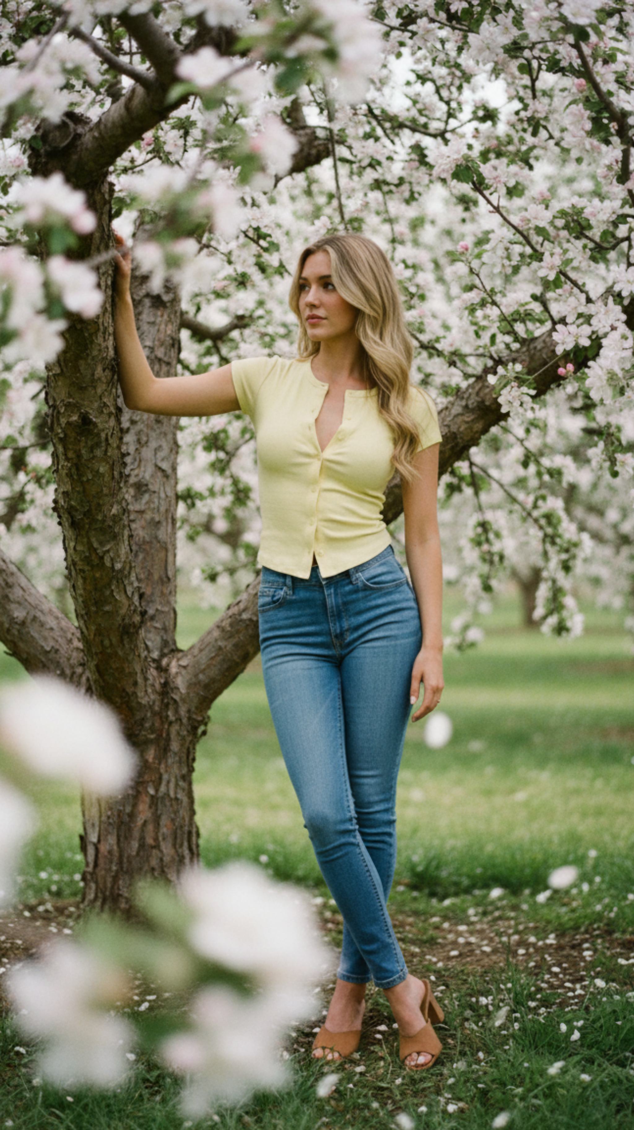 Butter Rib Button Tee