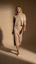 Aurélie Knit Skirt Set