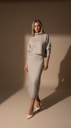 Aurélie Knit Skirt Set