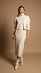 Aurélie Knit Skirt Set