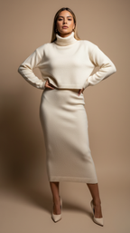 Aurélie Knit Skirt Set