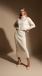 Aurélie Knit Skirt Set