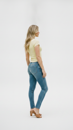 Butter Rib Button Tee