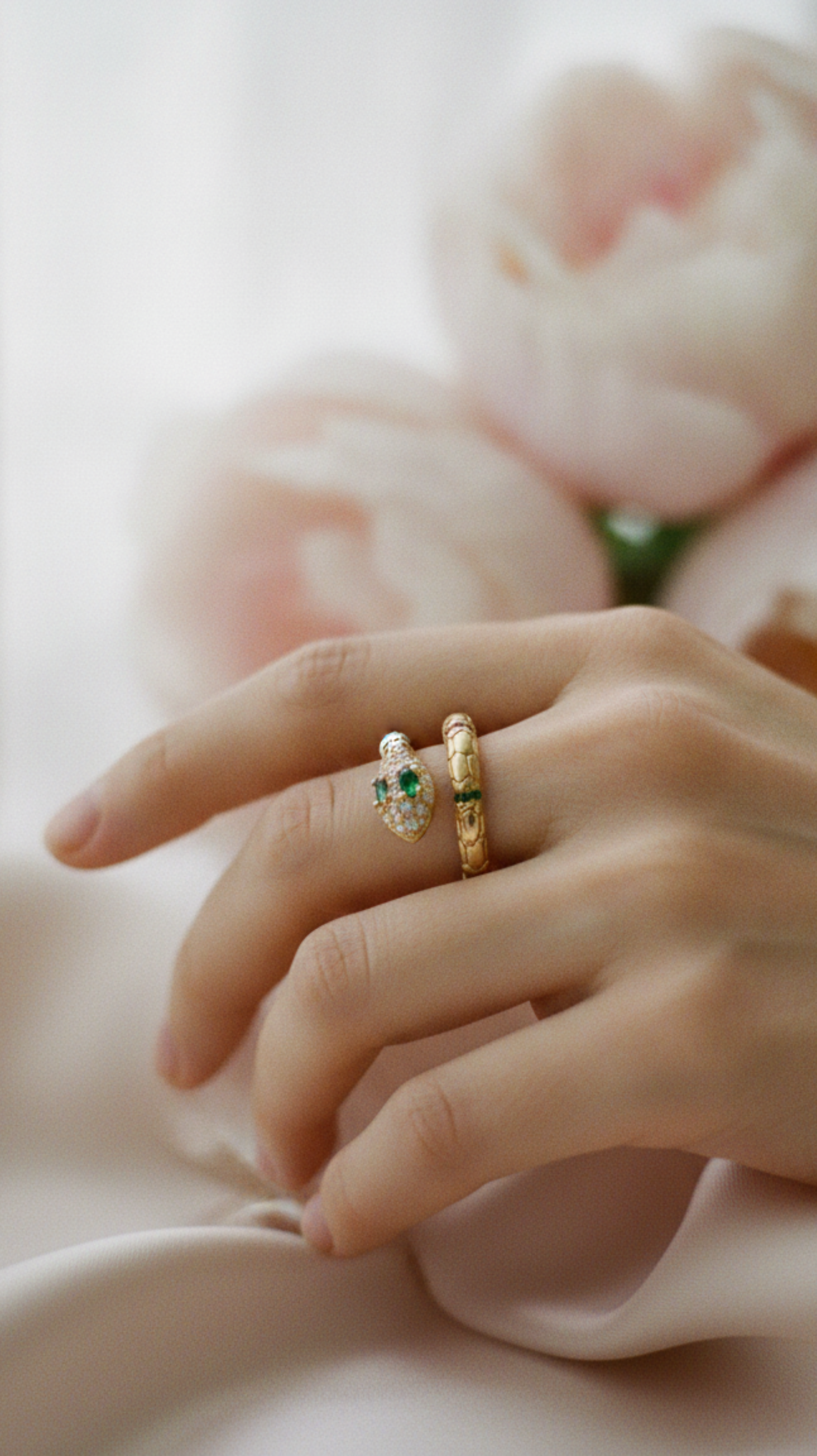 Eden Snake Wrap Ring