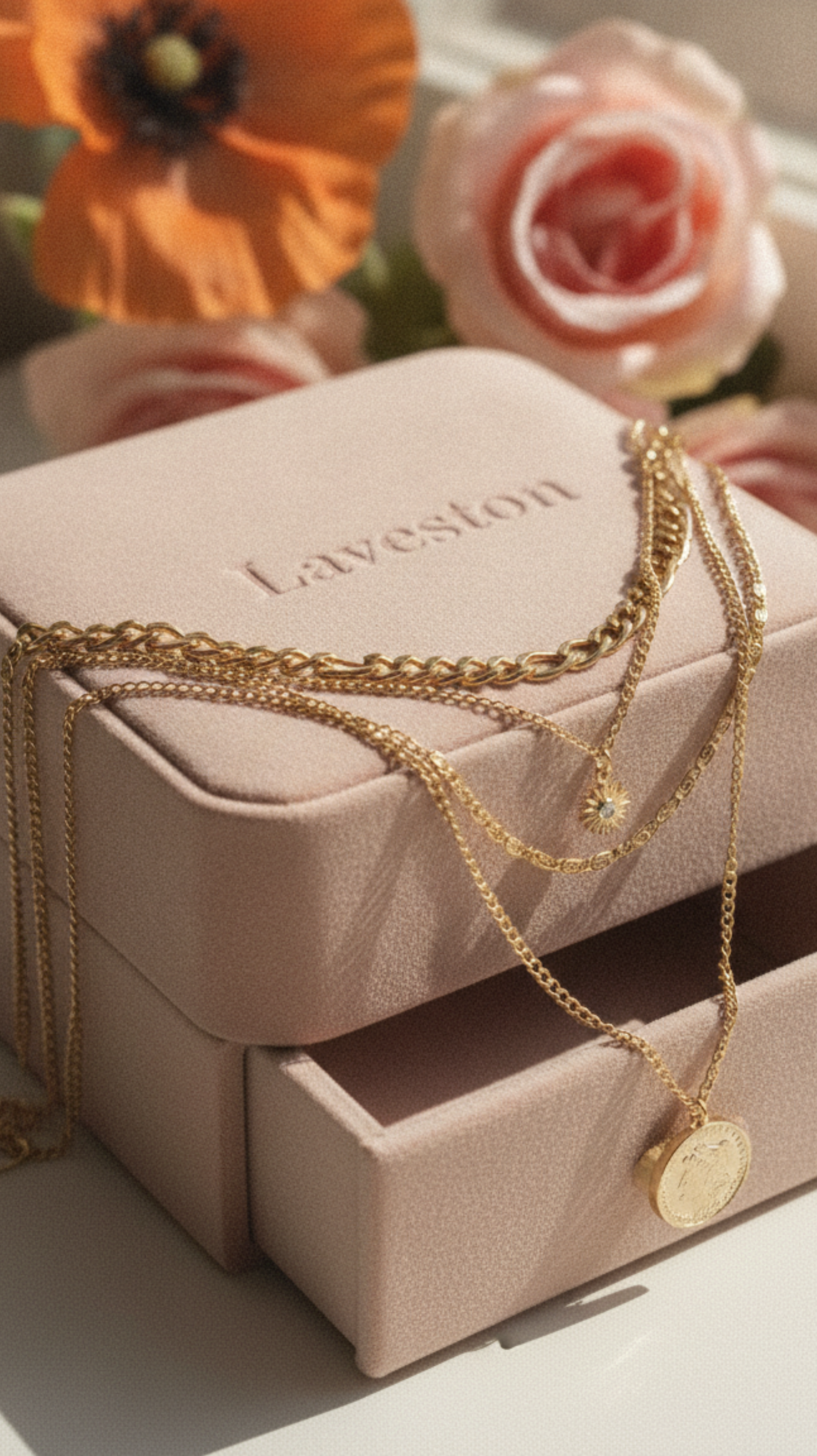 Roma Coin Layer Necklace