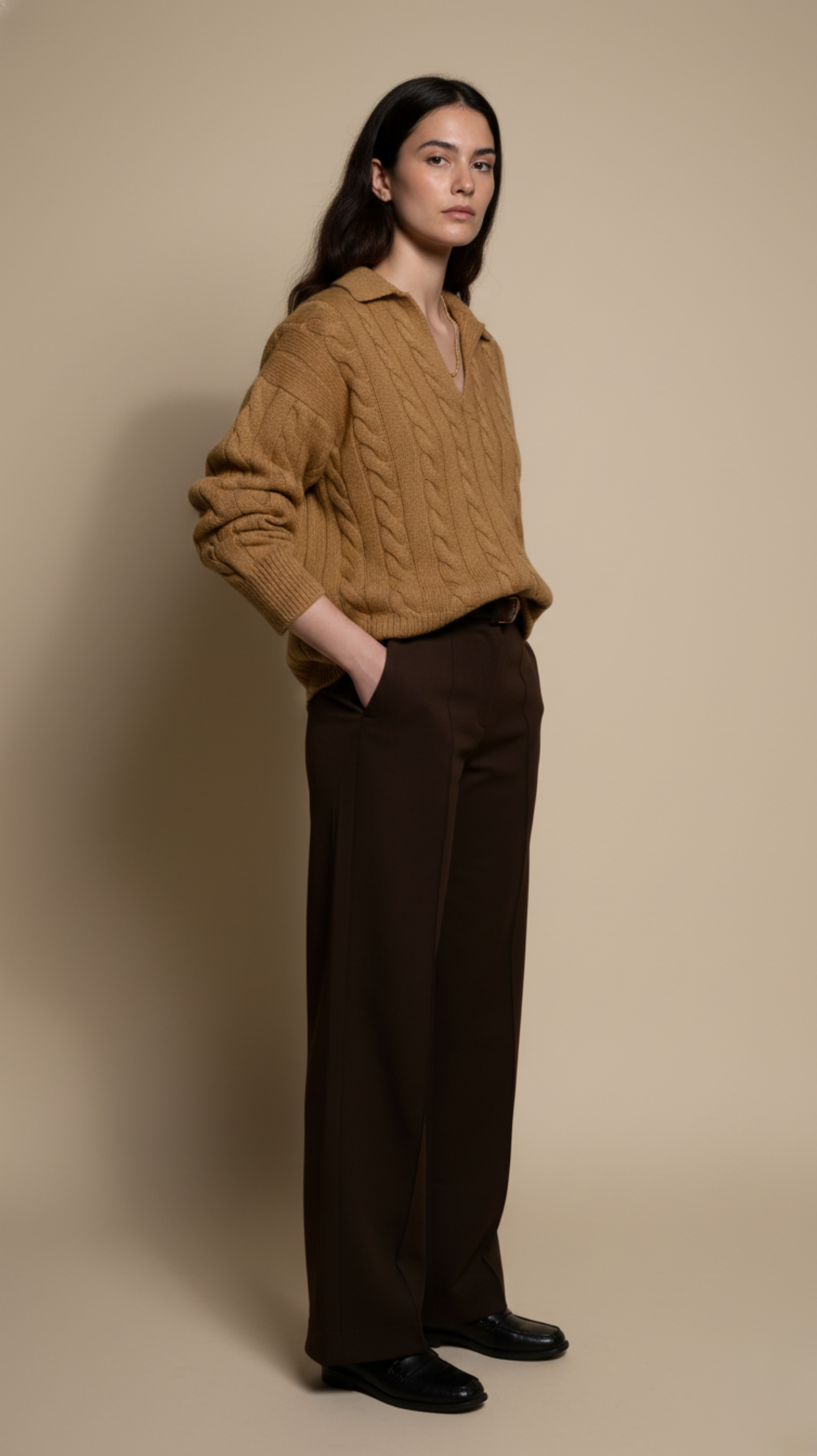 Cable-Knitwear Jumper