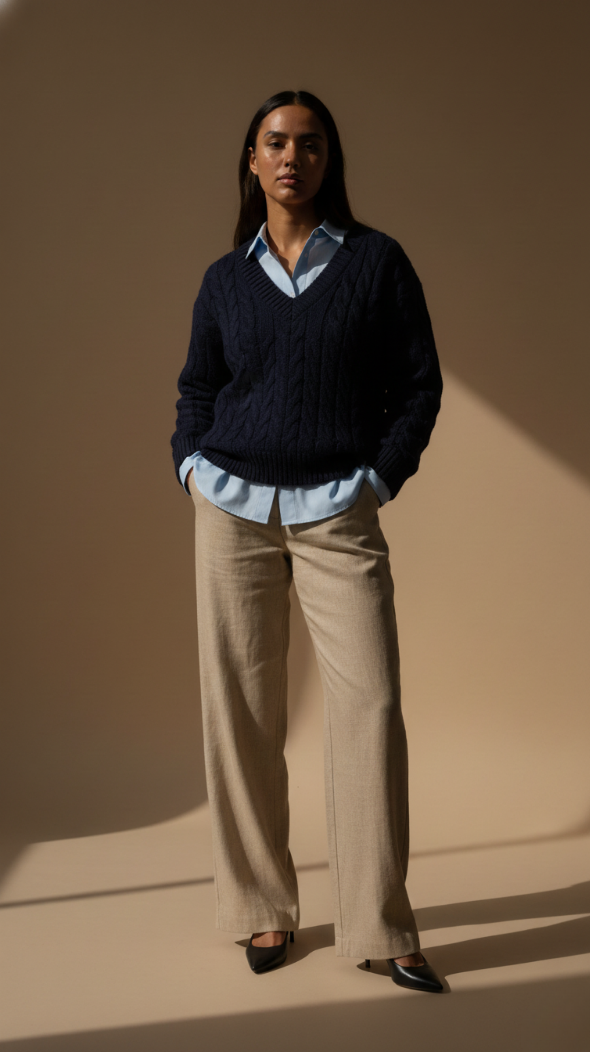 Cable-Knitwear Jumper