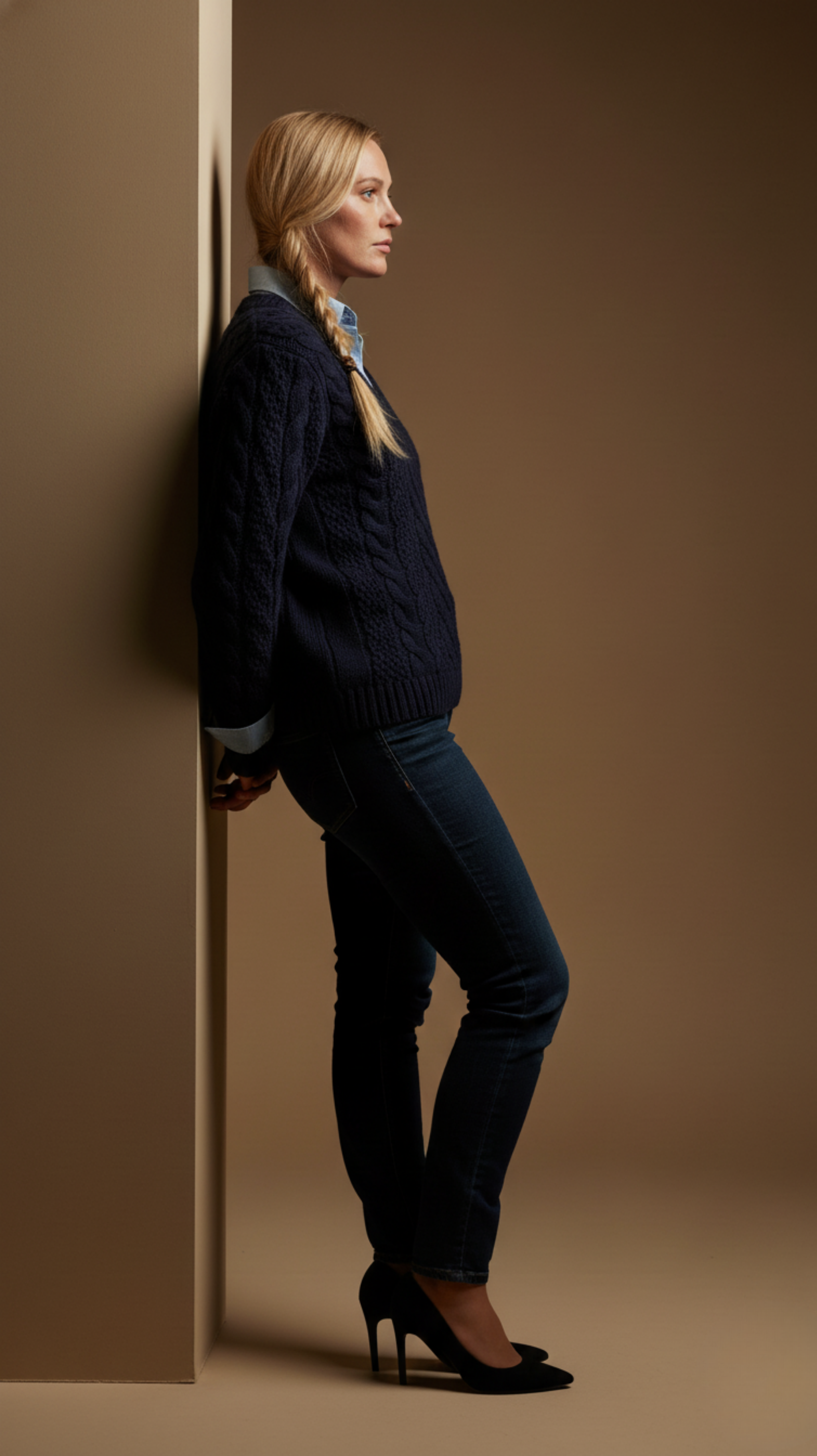 Cable-Knitwear Jumper