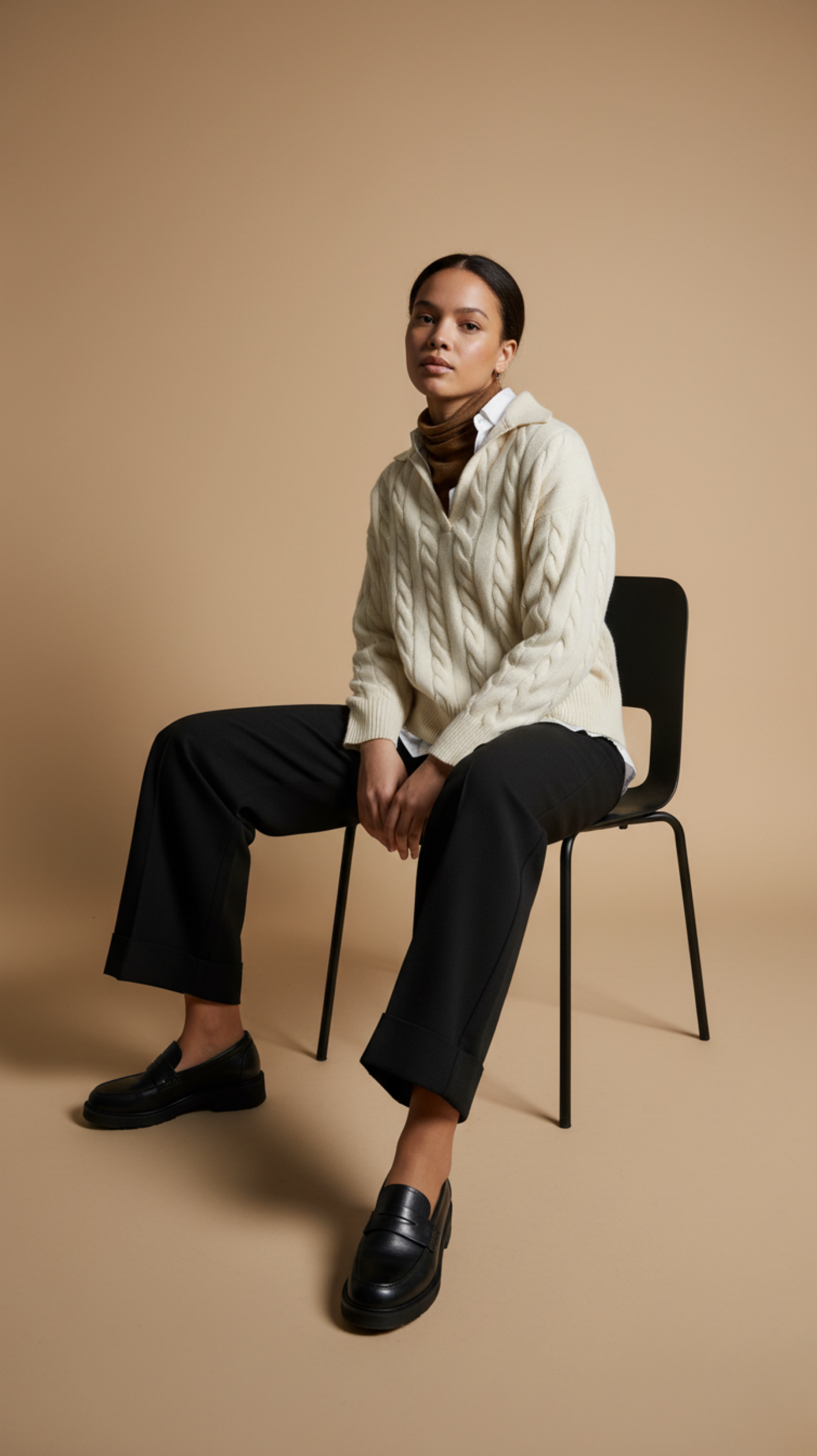 Cable-Knitwear Jumper