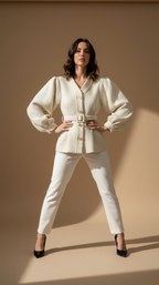 Isla Belted Knit Jacket
