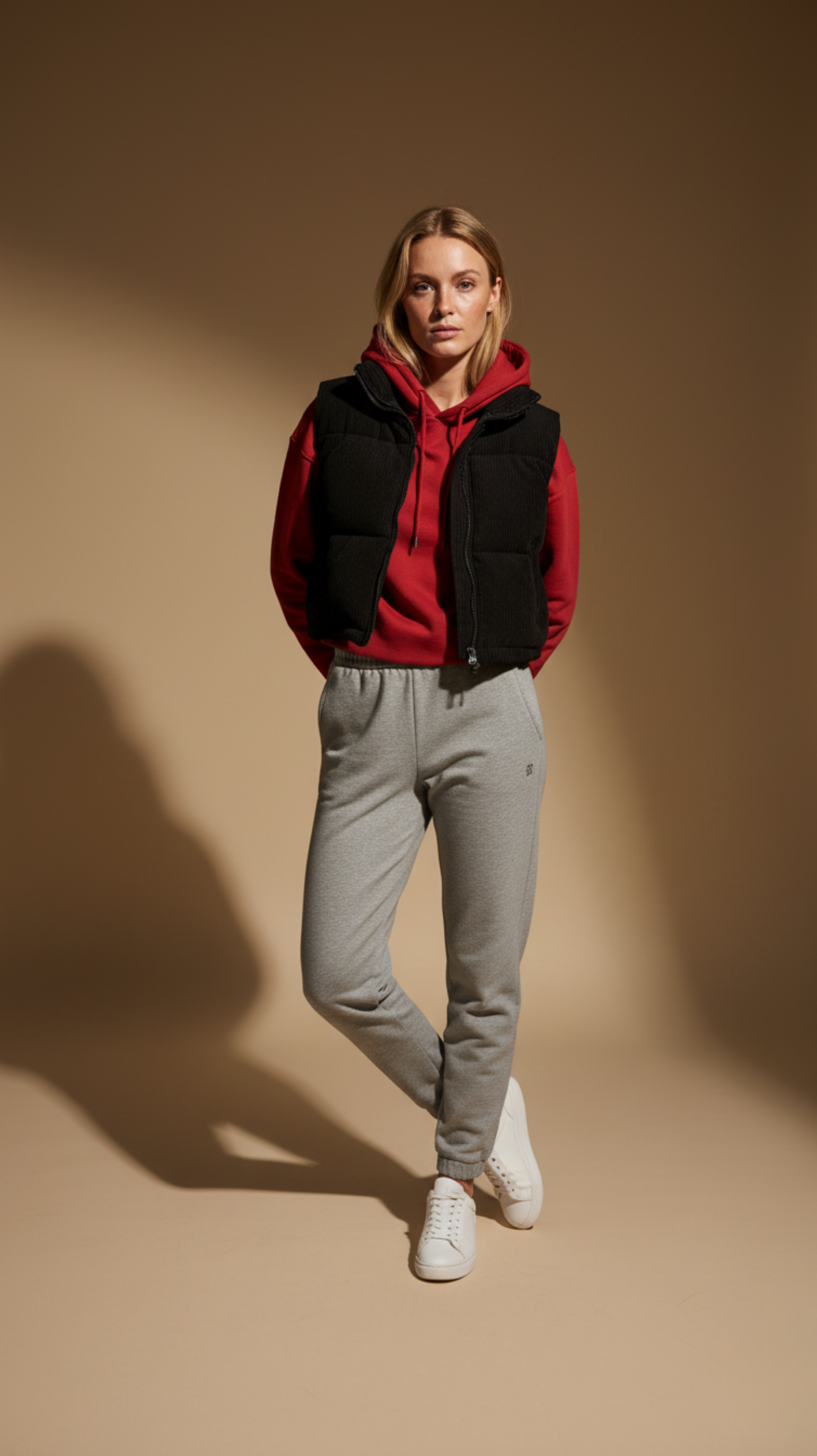 Corduroy Puffer Vest