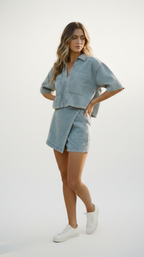 Sunwashed Denim Co-Ord