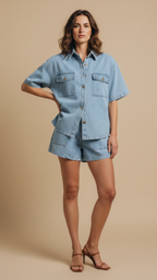 Malibu Denim Resort Set