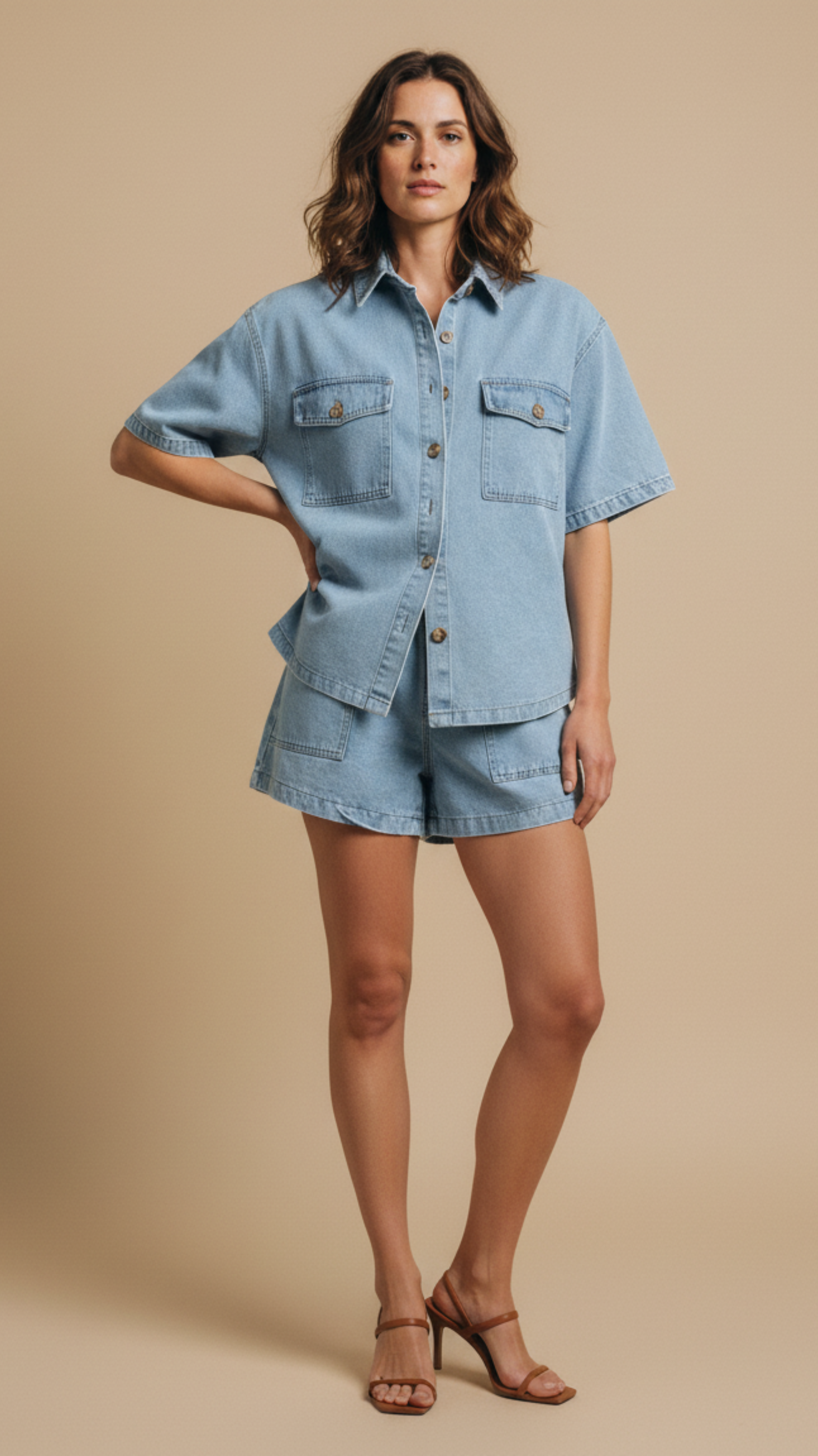 Malibu Denim Resort Set
