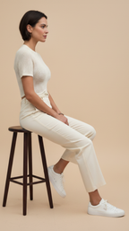 Santorini Knit Crop Top