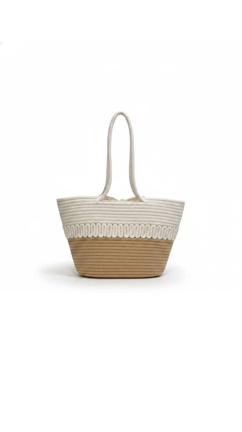 Rope & Lace Bow Tote